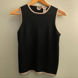 Kevo Black Dressy Tank Top
